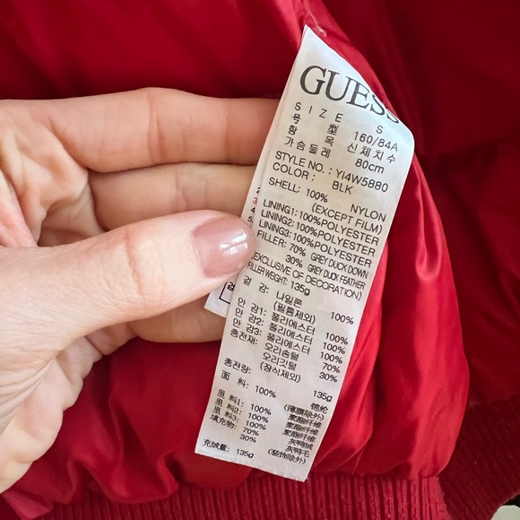 Guess down jacket size S - Picture 6 of 6